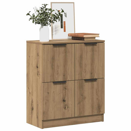 Skänk ek 60x30x70 cm konstruerat trä