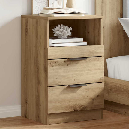Sängbord artisan ek 40x36x65 cm konstruerat trä