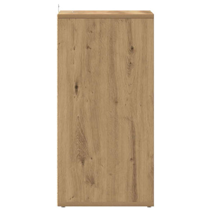 Tv-bänk artisan ek 80x35x36,5 cm konstruerat trä