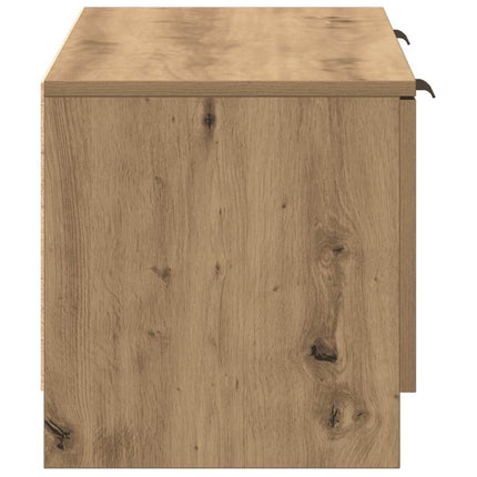 TV-bänk artisan ek 102x35x36,5 cm konstruerat trä