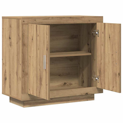 Skänk ek 80x40x75 cm konstruerat trä