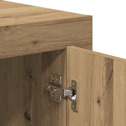 Skänk ek 80x40x75 cm konstruerat trä