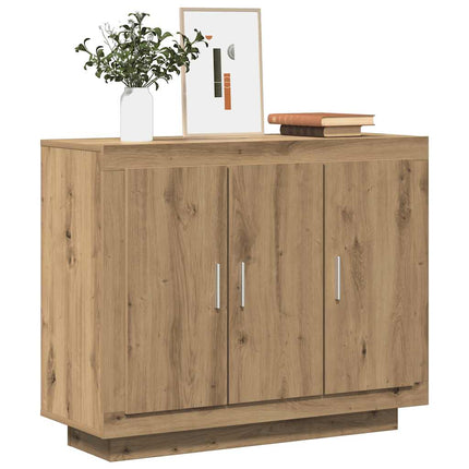 Skänk artisan ek 92x35x75 cm konstruerat trä