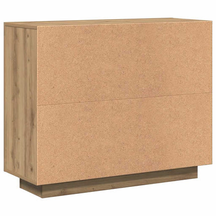 Skänk artisan ek 92x35x75 cm konstruerat trä