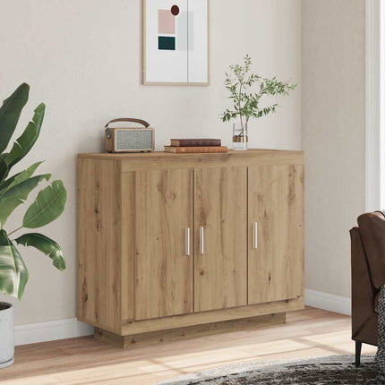 Skänk artisan ek 92x35x75 cm konstruerat trä