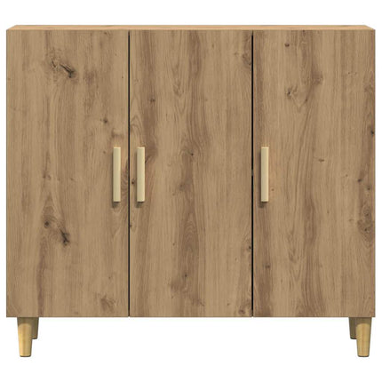 Skänk artisan ek 90x34x80 cm konstruerat trä