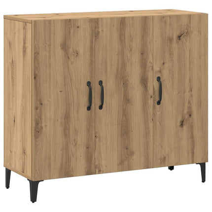 Skänk artisan ek 90x34x80 cm konstruerat trä