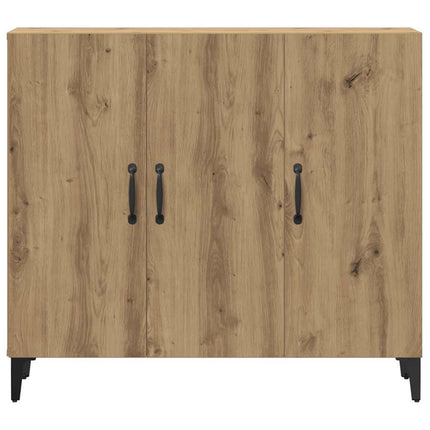 Skänk artisan ek 90x34x80 cm konstruerat trä