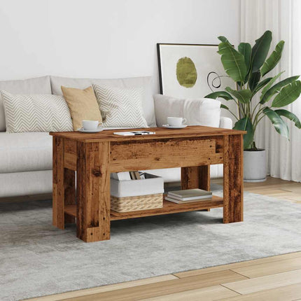 Soffbord Åldrat Trä Konstruerat Trä