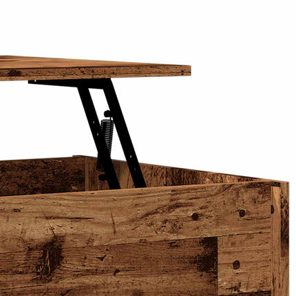 Soffbord åldrat trä 80x50,5x41,5 cm konstruerat trä