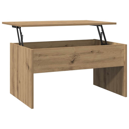 Soffbord artisan ek 80x50,5x41,5 cm konstruerat trä