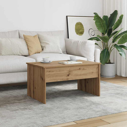 Soffbord artisan ek 80x50,5x41,5 cm konstruerat trä