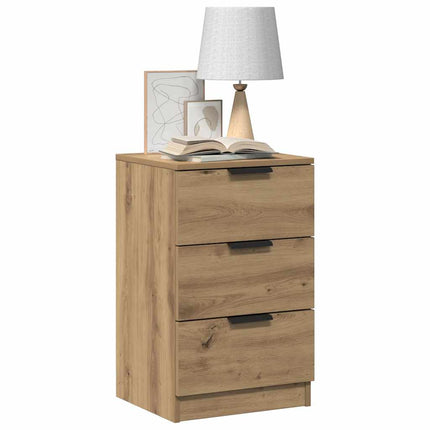 Sängbord artisan ek 40x36x65 cm konstruerat trä