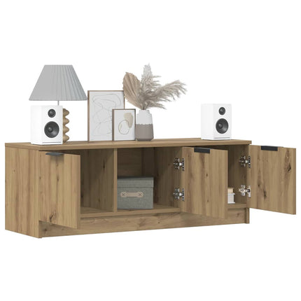 TV-bänk artisan ek 102x35x36,5 cm konstruerat trä