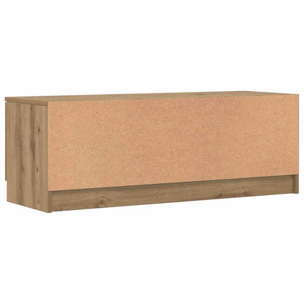 TV-bänk artisan ek 102x35x36,5 cm konstruerat trä