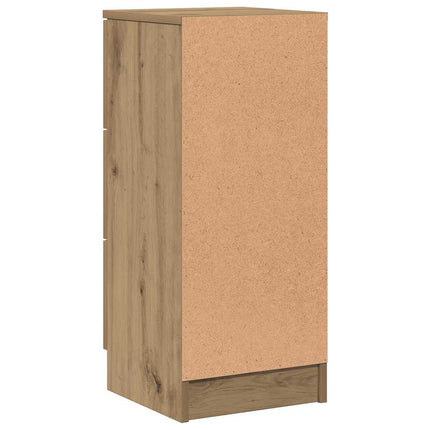 Skänk artisan ek 30x30x70 cm konstruerat trä