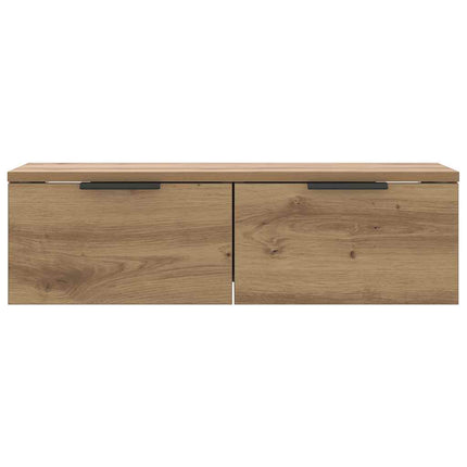 Väggskåp artisan ek 68x30x20 cm konstruerat trä