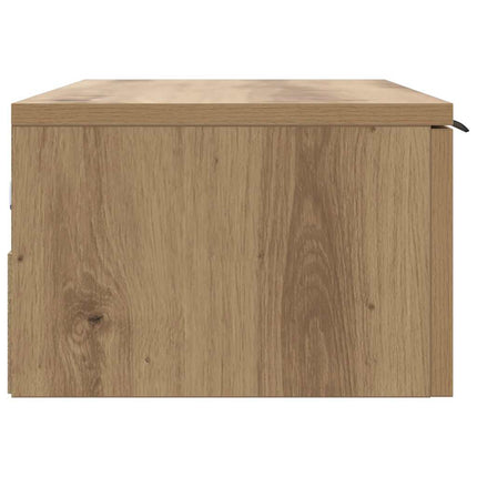 Väggskåp artisan ek 68x30x20 cm konstruerat trä