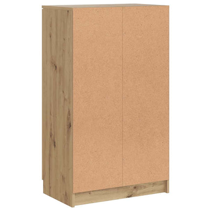 Skoskåp artisian ek 59x35x100,5 cm konstruerat trä