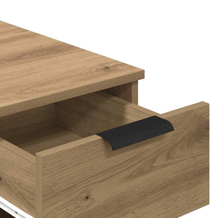 Sängbord artisan ek 33x50x75 cm konstruerat trä