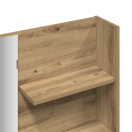 Sminkbord med spegel artisan ek 74,5x40x141 cm
