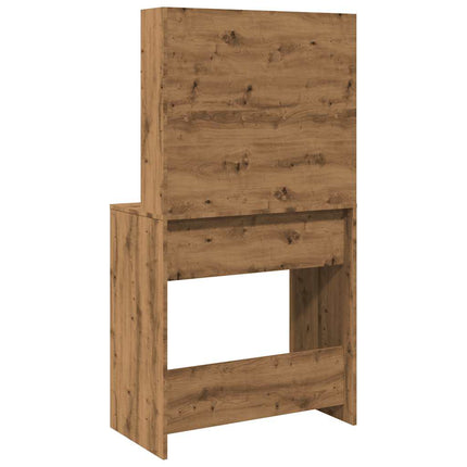 Sminkbord med LED Artisan Ek 74,5x40x141 cm