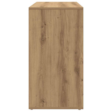 Kosmetiskt skåp hantverksmässig ek 80x40x75 cm konstruerat trä