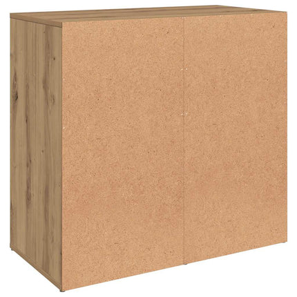 Kosmetiskt skåp hantverksmässig ek 80x40x75 cm konstruerat trä