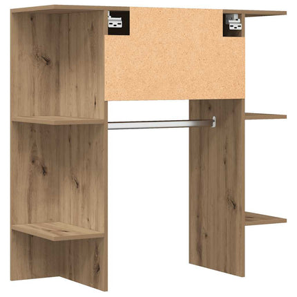 Hallskåp artisan ek 97,5x37x99 cm konstruerat trä