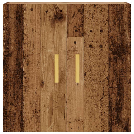 Väggskåp Åldrat Trä 60X31X60 Cm Konstruerat Trä