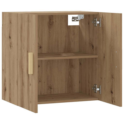 Väggskåp artisan ek 60x31x60 cm konstruerat trä