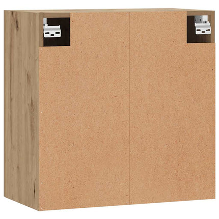 Väggskåp artisan ek 60x31x60 cm konstruerat trä