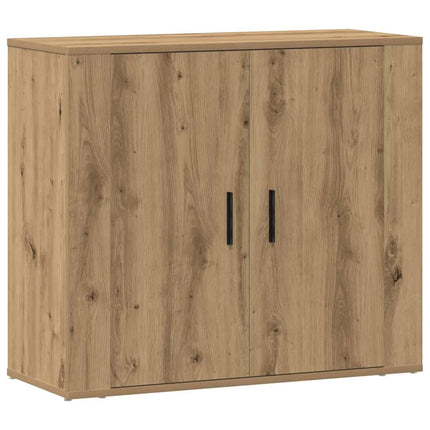 Skänk ek 80x33x70 cm konstruerat trä