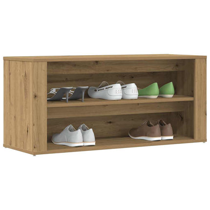 Skobänk artisan ek 100x35x45 cm konstruerat trä