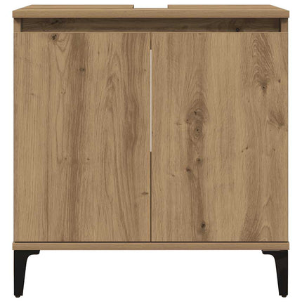 Tvättställsskåp artisan ek 58x33x60 cm konstruerat trä