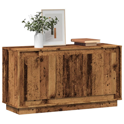 Skänk gammalt trä 102x35x55 cm konstruerat trä