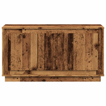 Skänk gammalt trä 102x35x55 cm konstruerat trä