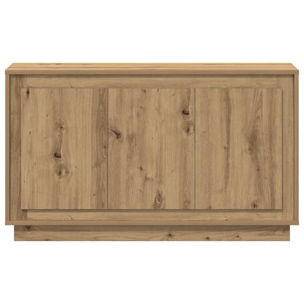 Skänk hantverksmässig ek 102x35x55 cm konstruerat trä