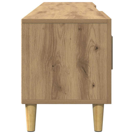 Tv-bänk artisian ek 180x31,5x40 cm konstruerat trä