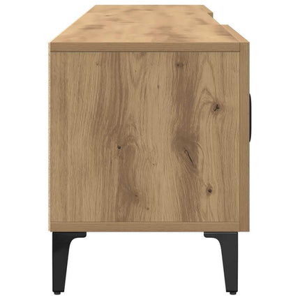Tv-bänk artisian ek 180x31,5x40 cm konstruerat trä