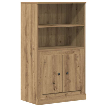 Högskåp ek 60x35,5x103,5 cm konstruerat trä