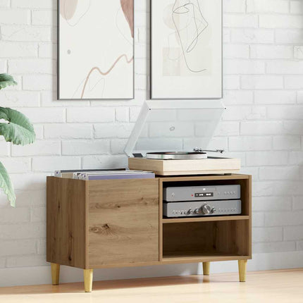 Stereobänk artisan ek 84,5x38x48 cm konstruerat trä