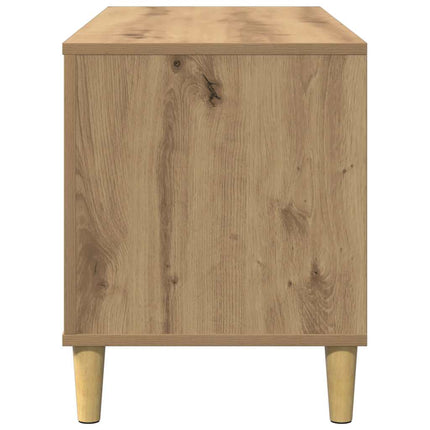 Stereobänk artisan ek 100x38x48 cm konstruerat trä