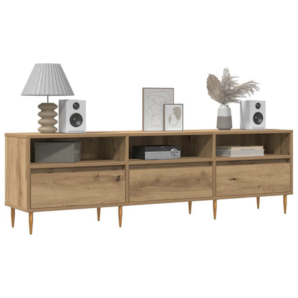 Tv-bänk artisan ek 150x30x44,5 cm konstruerat trä