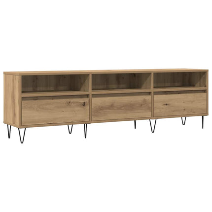 Tv-bänk artisan ek 150x30x44,5 cm konstruerat trä