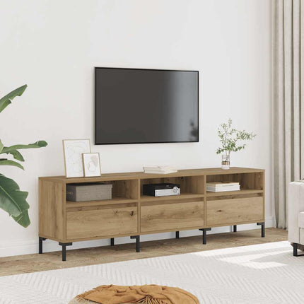 Tv-bänk artisan ek 150x30x44,5 cm konstruerat trä