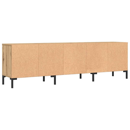 Tv-bänk artisan ek 150x30x44,5 cm konstruerat trä