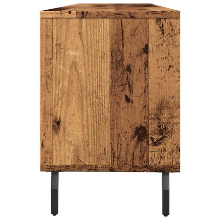Tv-bänk åldrat trä 150x30x44,5 cm konstruerat trä