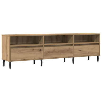 Tv-bänk artisan ek 150x30x44,5 cm konstruerat trä