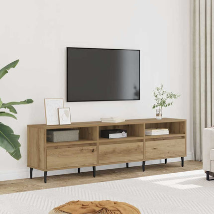 Tv-bänk artisan ek 150x30x44,5 cm konstruerat trä